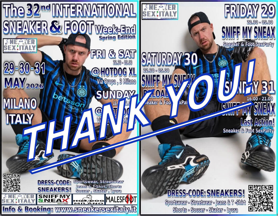 International Sneaker & Foot Weekend Thank you